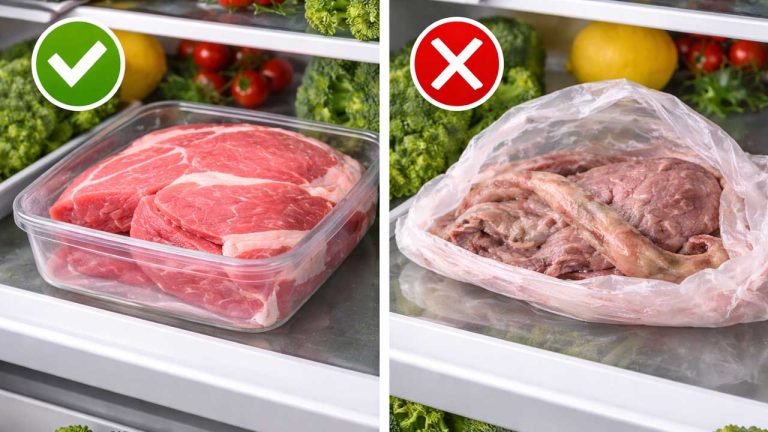 Cách bảo quản thịt tươi lâu trong tủ lạnh