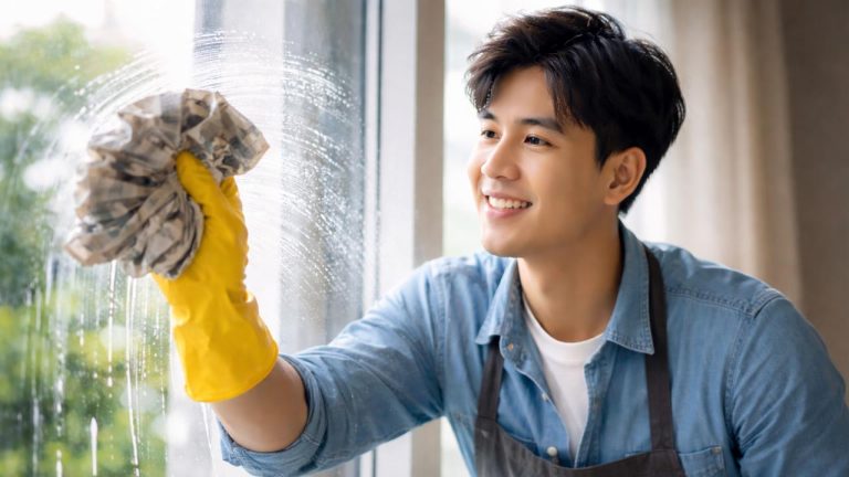 Cách làm gương sáng bóng không bị mờ