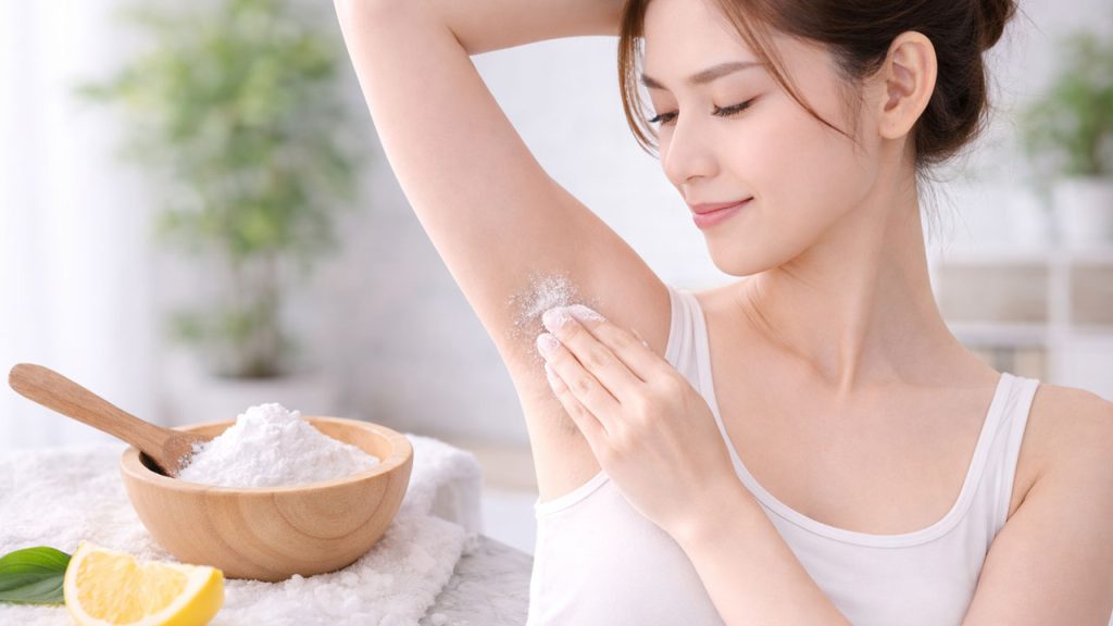 Cách dùng phèn chua khử mùi hôi nách hiệu quả tại nhà