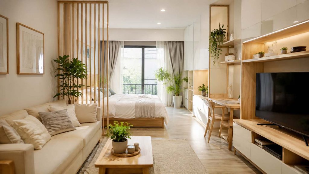 9 Mẹo Giữ Không Gian Nhỏ Nhìn Rộng Hơn