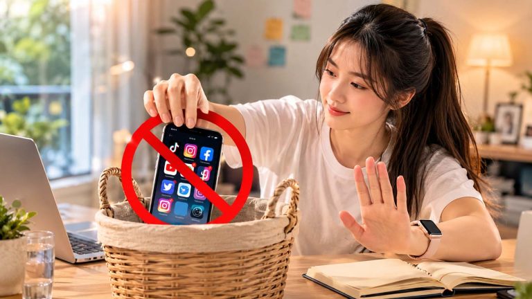 Mẹo tránh nghiện mạng xã hội bằng cách hạn chế dùng điện thoại mỗi ngày