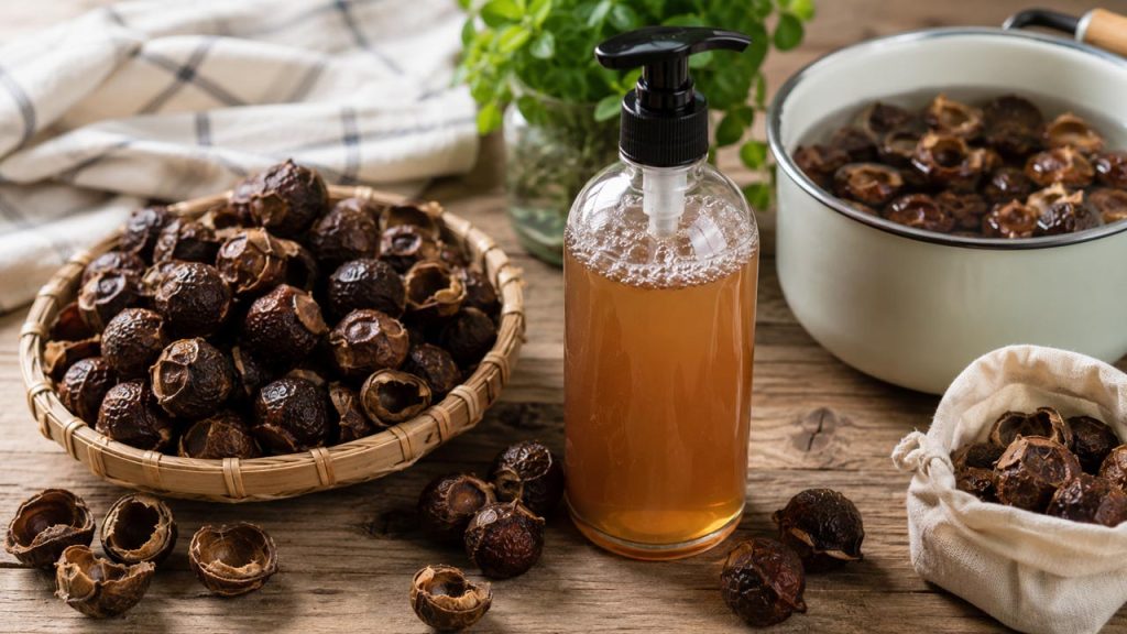 Nước rửa chén sinh học từ bồ hòn tự nhiên thân thiện môi trường