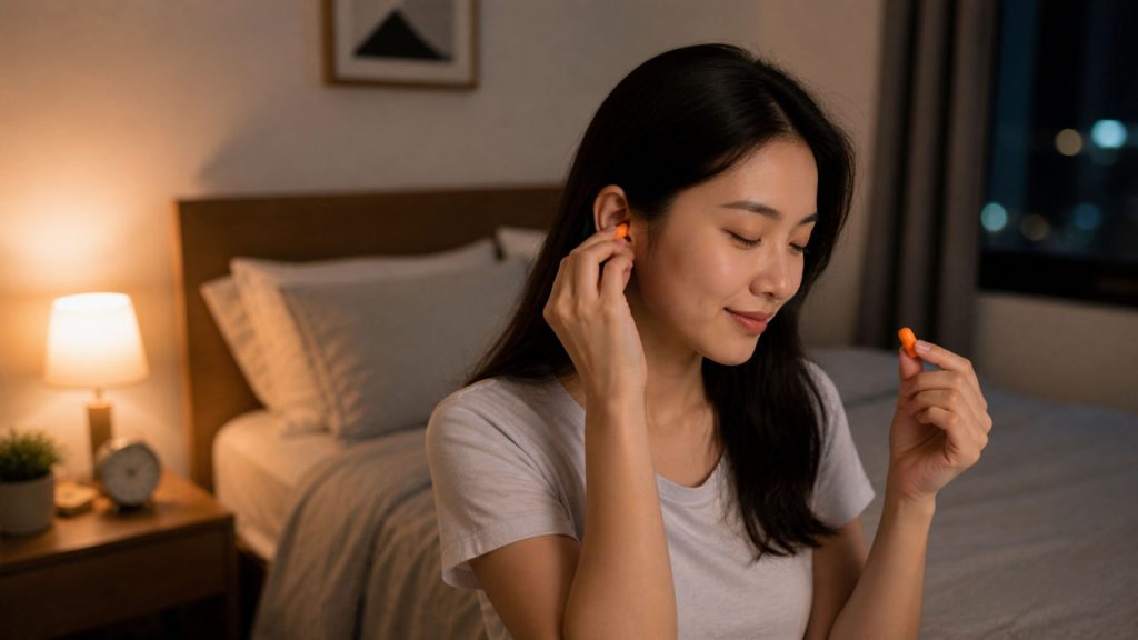 nút bịt tai giúp giảm tiếng ồn khi ngủ hiệu quả