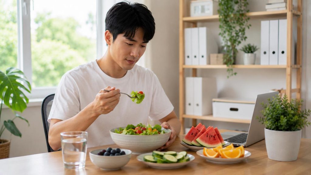 Ăn uống thanh mát trong ngày nắng nóng