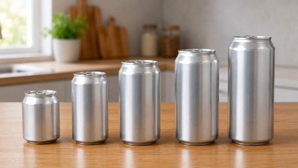 Chọn kích thước lon nước ngọt phù hợp nhu cầu sử dụng