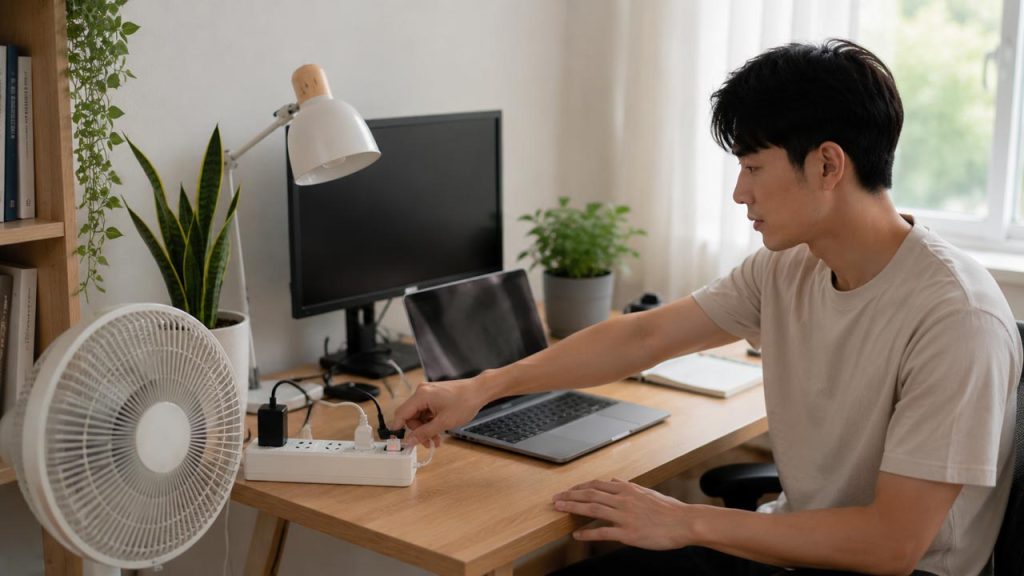 Hạn chế các thiết bị tỏa nhiệt trong phòng làm việc