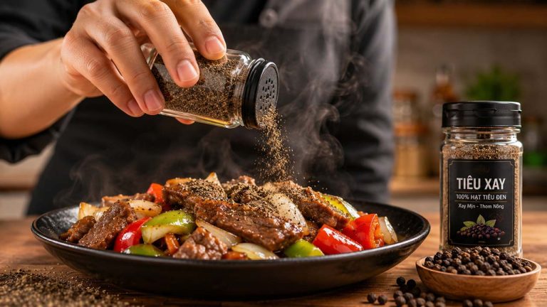 Mẹo bảo quản hạt tiêu xay thơm lâu bằng cách sử dụng đúng cách trong nấu ăn