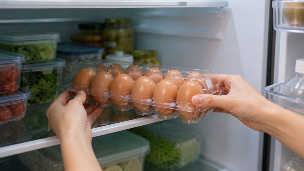 Mẹo bảo quản trứng gà luôn tươi lâu trong tủ lạnh