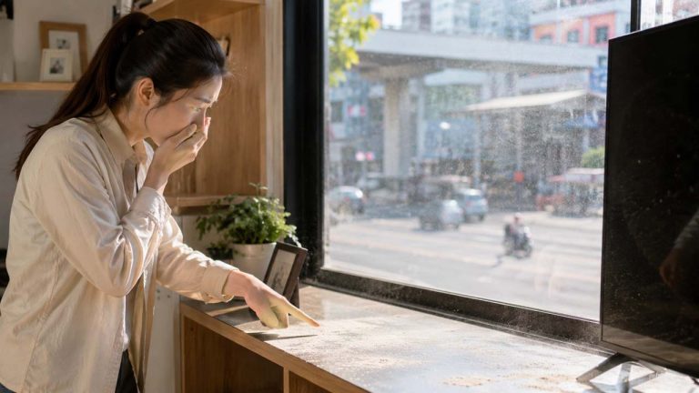 Mẹo Giữ Nhà Ít Bụi Dù Gần Đường Lớn – 10 Cách Hiệu Quả Giúp Không Gian Luôn Sạch Sẽ