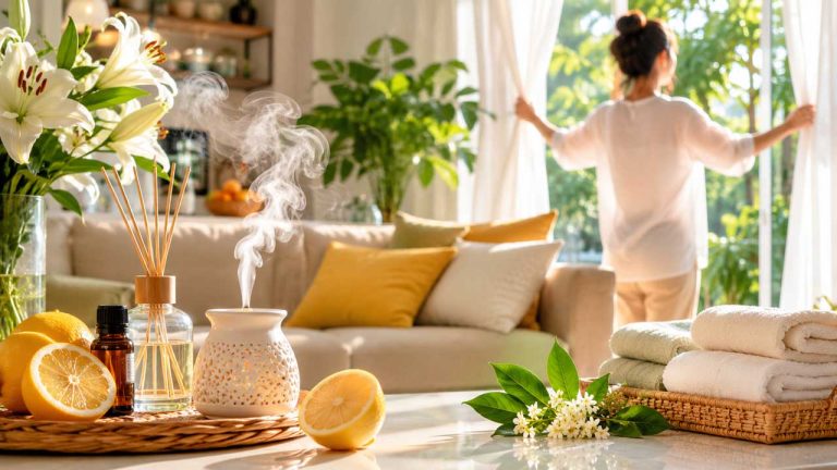 Mẹo giữ nhà luôn có mùi thơm dễ chịu với không gian sống sạch sẽ và thơm mát