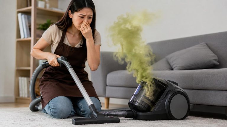Mẹo khử mùi hôi trong máy hút bụi khi phát hiện mùi khó chịu lúc đang hút bụi trong nhà