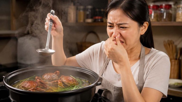 Mẹo khử mùi tanh cua đồng với người đang khó chịu vì mùi tanh của cua sau khi nấu