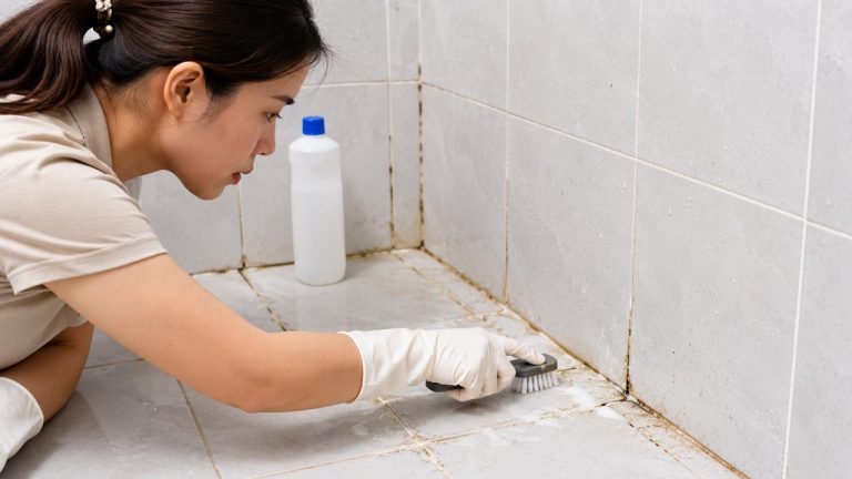 8 Mẹo Làm Sạch Ron Gạch Phòng Tắm Bị Ố Hiệu Quả, Đơn Giản Tại Nhà