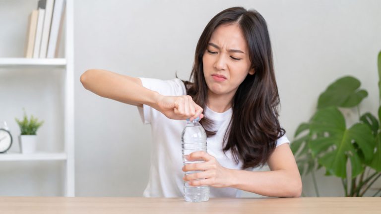 Mẹo mở chai nước cứng nắp đơn giản tại nhà