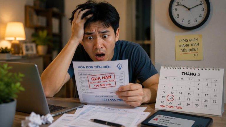 Mẹo tránh quên ngày đóng tiền điện nước khi lỡ quên thanh toán hóa đơn điện