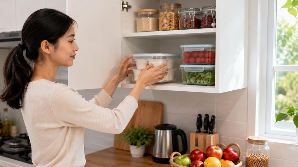 Cả gia đình cùng quản lý hạn sử dụng thực phẩm
