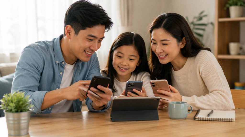 Chia sẻ lịch với người thân
