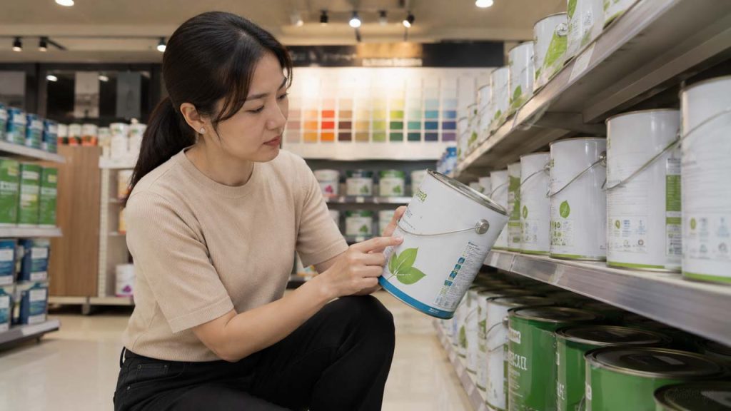 Chọn loại sơn ít mùi giúp hạn chế mùi hôi và bảo vệ sức khỏe