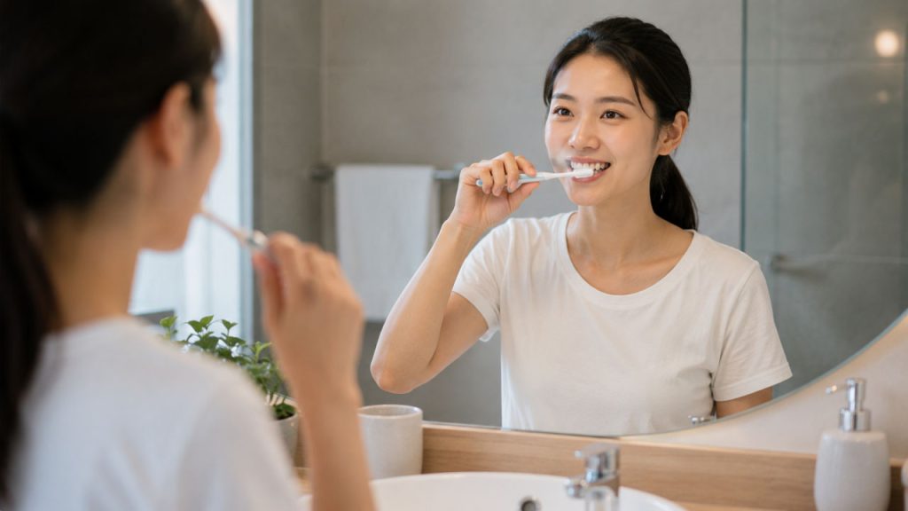Đánh răng đúng thời điểm giúp giảm mùi hôi miệng