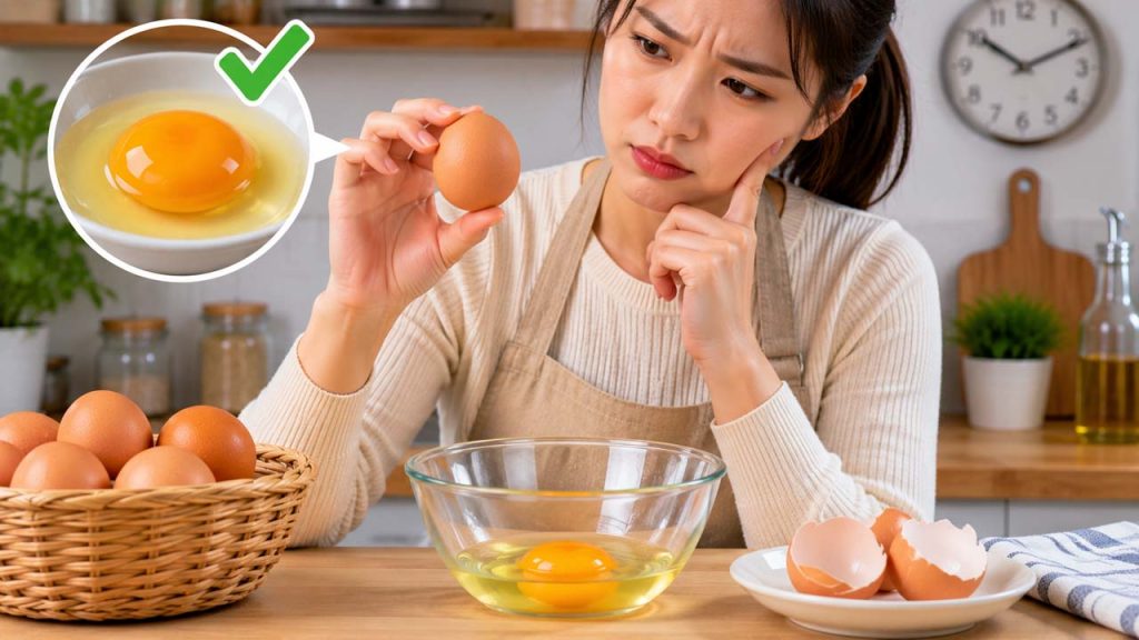 Đập từng quả trứng riêng biệt