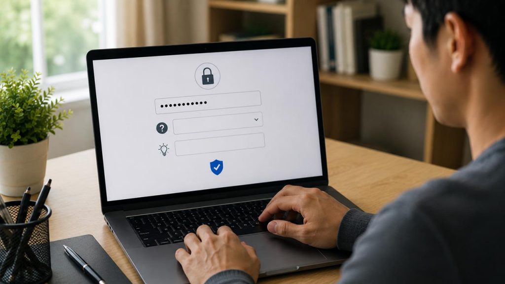 Đặt gợi ý nhớ mật khẩu hợp lý