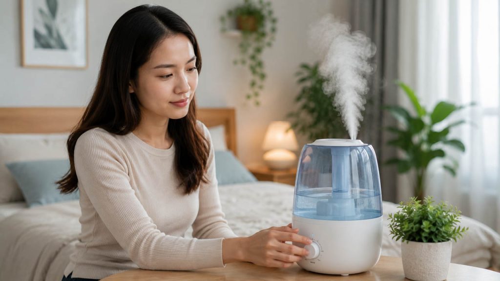 Giữ không khí trong phòng đủ độ ẩm