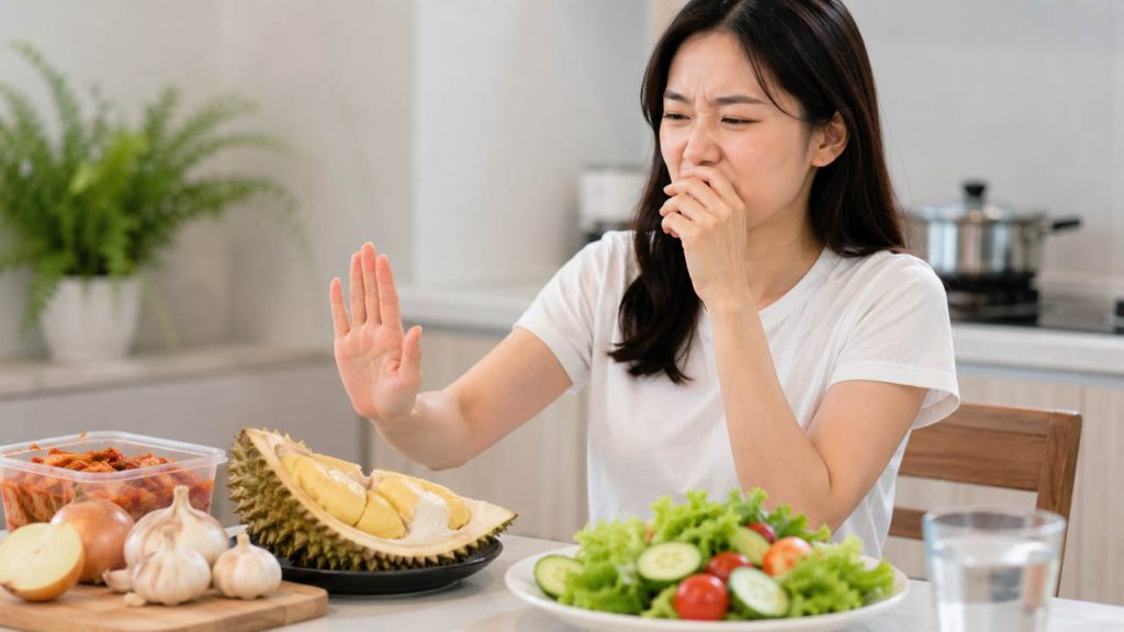 Hạn chế thực phẩm có mùi quá nồng để giảm hôi miệng
