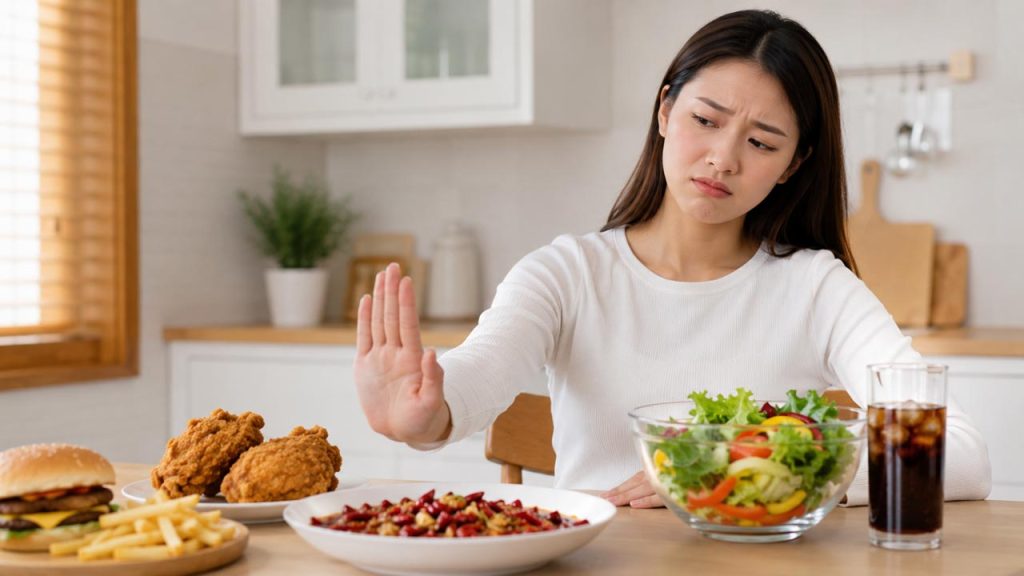 Hạn chế thực phẩm gây kích ứng cổ họng