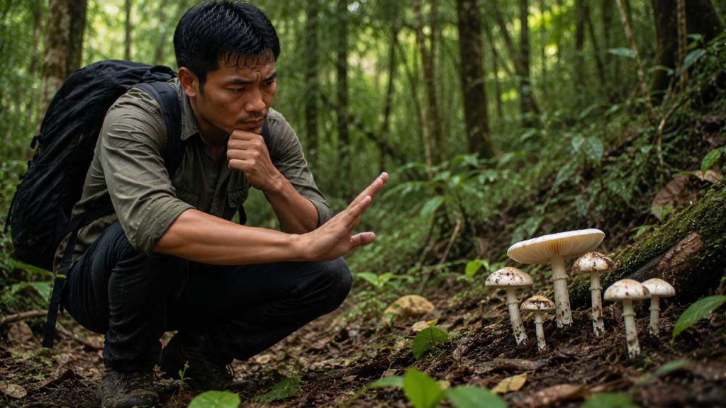 Không ăn nấm rừng nếu không có kiến thức