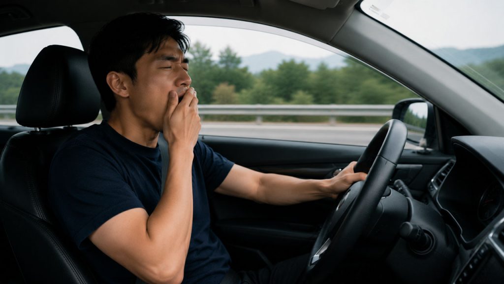Không cố lái khi quá buồn ngủ