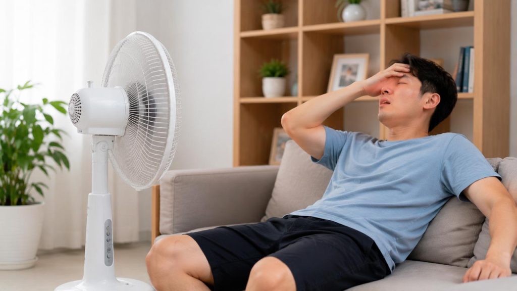 Không để quạt hoạt động quá công suất