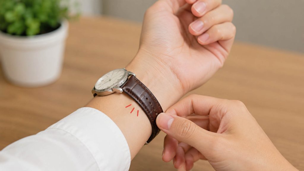 Không đeo đồng hồ quá chật