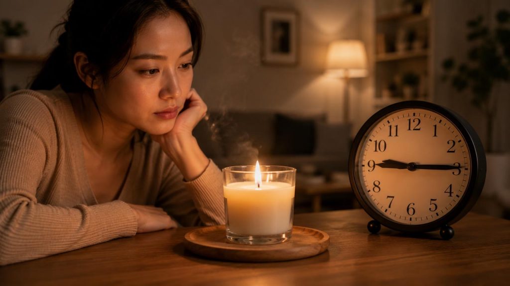 Không đốt nến quá lâu liên tục