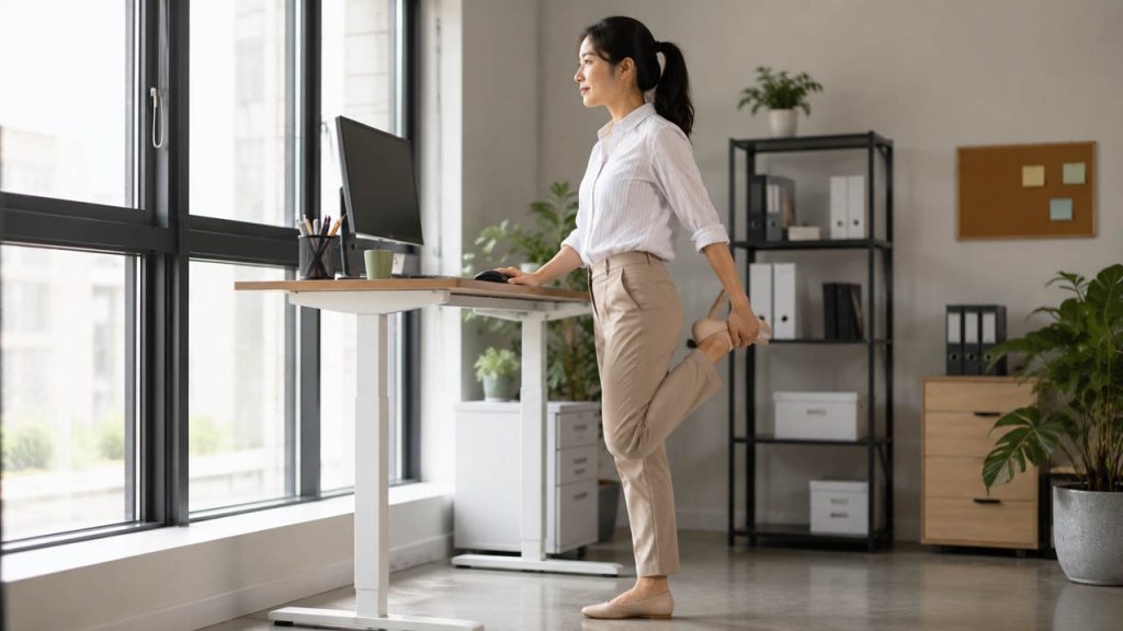 Không đứng yên quá lâu giúp máu lưu thông tốt hơn