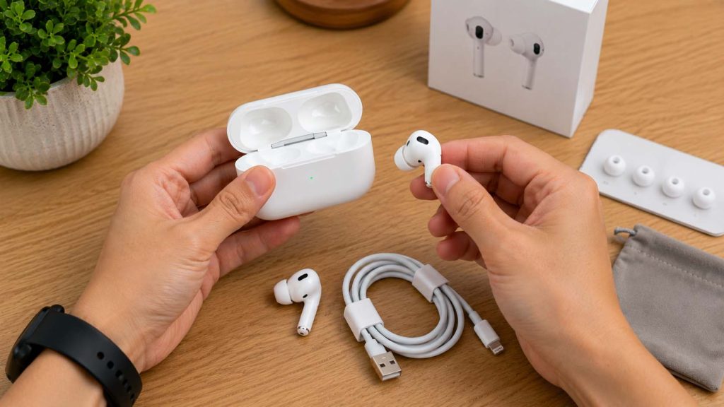 Kiểm tra tai nghe Bluetooth trước khi rời nơi công cộng
