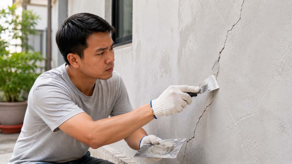 Kiểm tra và xử lý các vết nứt nhỏ sớm