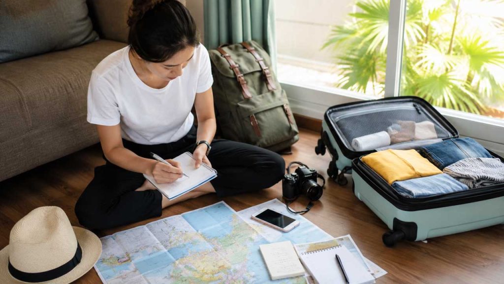Lên kế hoạch kỹ trước khi khởi hành khi đi du lịch một mình