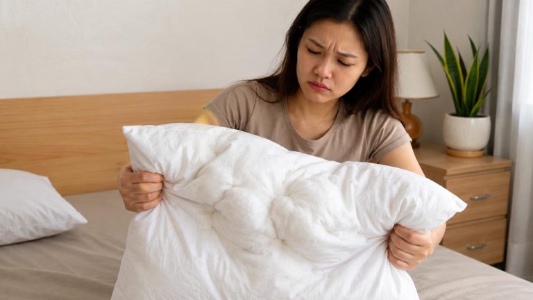 Mẹo giặt ruột gối không bị vón cục giúp ruột gối luôn êm ái và bền đẹp