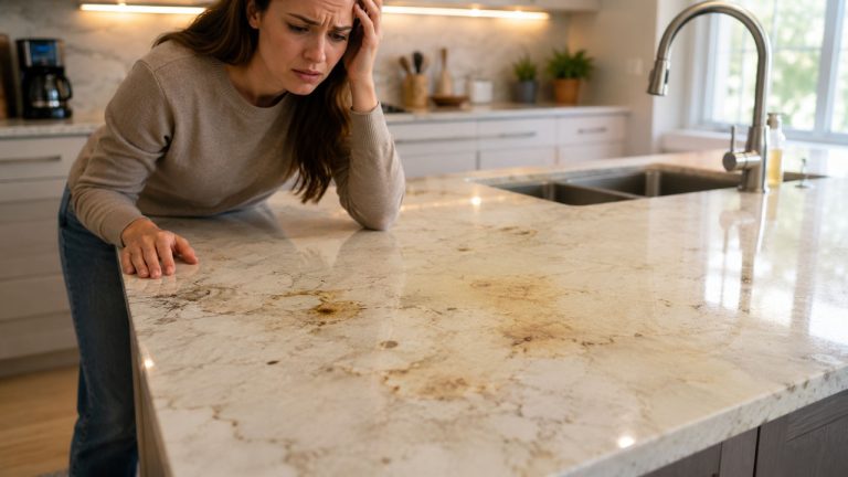 Mẹo giữ mặt đá bếp luôn sáng bóng giúp mặt đá luôn sạch đẹp như mới