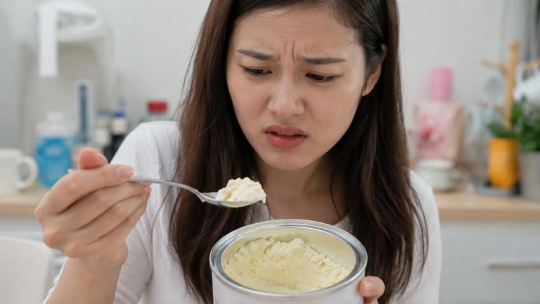 Mẹo giữ sữa bột cho bé không bị vón cục khi chuẩn bị pha sữa