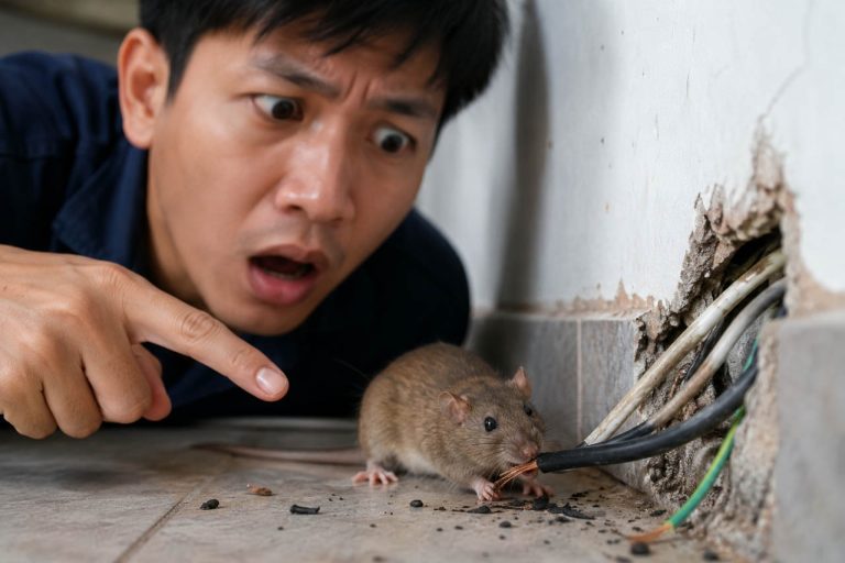 Mẹo tránh chuột gặm dây điện trong nhà hiệu quả