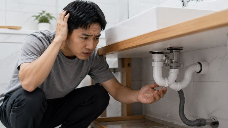 Mẹo xử lý ống thoát nước bồn rửa mặt bị rò rỉ