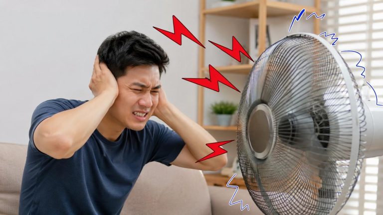 Mẹo xử lý quạt kêu to hiệu quả ngay tại nhà