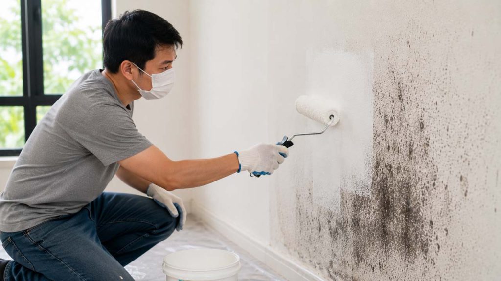 Sơn chống nấm mốc giúp bảo vệ tường