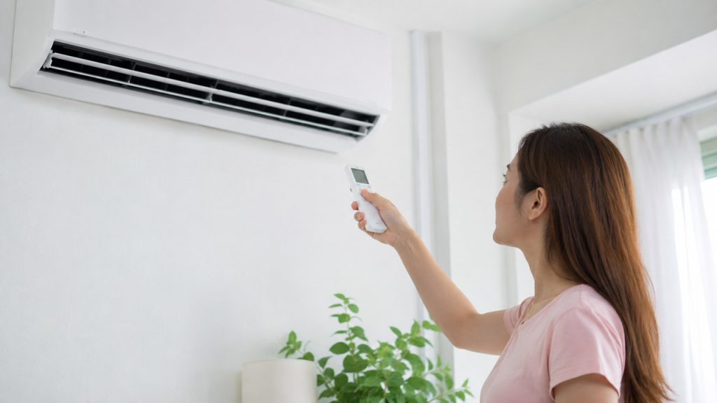 Sử dụng chế độ Eco hoặc Sleep trên điều hòa