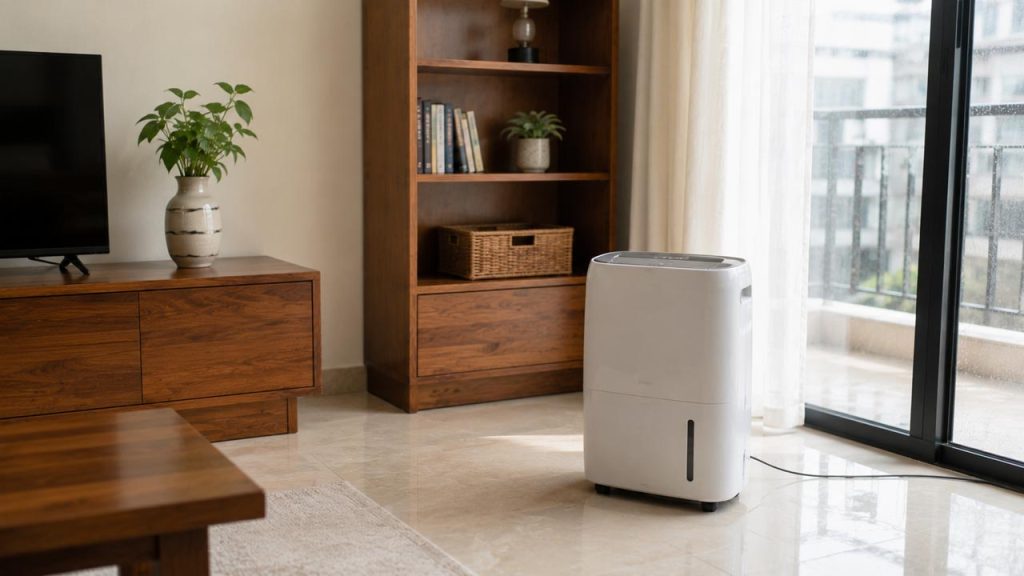Sử dụng máy hút ẩm khi thời tiết nồm