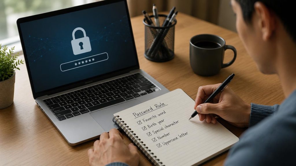 Tạo quy tắc đặt mật khẩu dễ nhớ