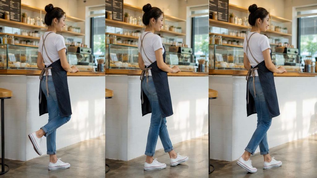 Thay đổi tư thế đứng thường xuyên để giảm mỏi chân