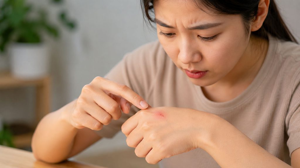 Theo dõi dấu hiệu nhiễm trùng sau khi lấy dằm