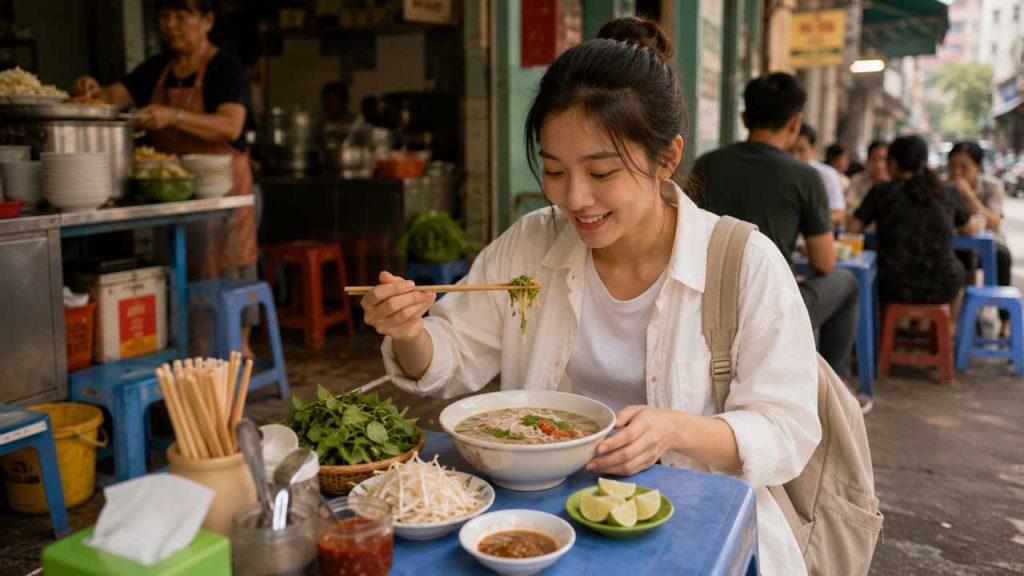 Tìm quán ăn địa phương thay vì nhà hàng du lịch